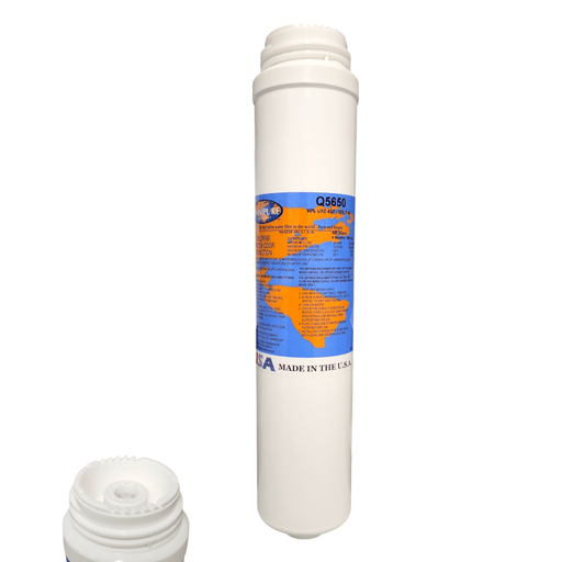 Omnipure Q5650 Water Softening Resin UXC-8SF With Granular Carbon Water Filters 12" Length UXC-8SF Resin |Water Softening| Q-Filters Omnipure