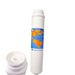 Omnipure Q5651-SED/GAC Twist Off Sediment Filter 12"x2.5" GAC|Chlorine Taste Reduction |10"Length Omnipure 1 Pack 