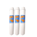 Omnipure Q5733 T40 GAC Pre/Postfilter - 12" 2500 gal Filter GAC|Chlorine Taste Reduction |12"Length Omnipure 3 Pack 