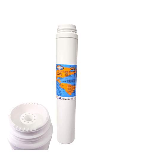 Omnipure Q5753 A520E Nitrate Removal Filter 2.5"x14" GAC|Chlorine Taste Reduction |14"Length Omnipure 1 Pack 