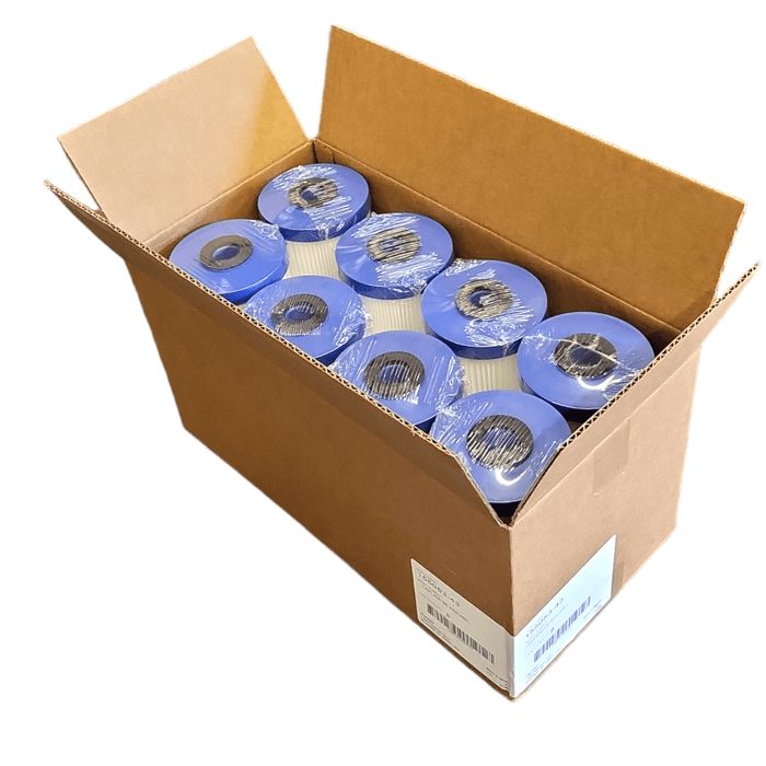 Pentek R50-BB Pleated Sediment Filter 10"x4.5" (155053-43) 50 Micron R Series/10"x4.5" Wide Pleated Poly Filter Pentek By Pentair 8 Pack 