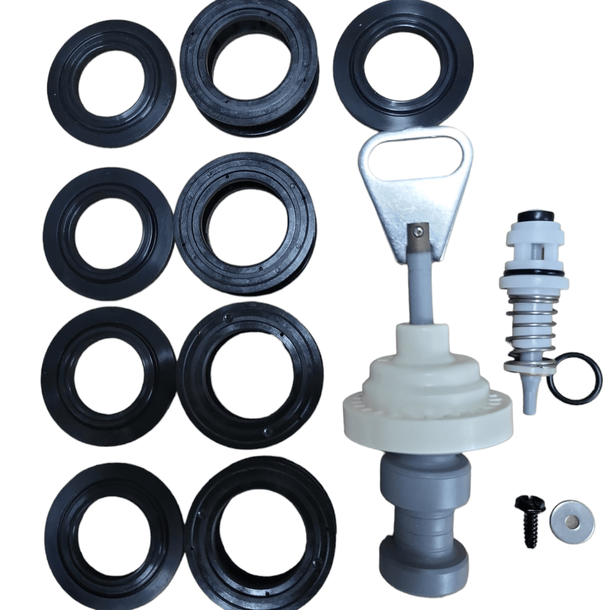 Kit Manutenzione Valvola Fleck 5600 SXT - Set Guarnizioni E Pistone Per Addolcitore Acqua - Foto 4