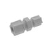 Jaco 15-6-4-P-PG - Polypropylyne Reducing Union 3/8" OD Tube x 1/4" OD Tube (1564PPG) Polypropylyne Union Connectors Jaco 1-Pack 