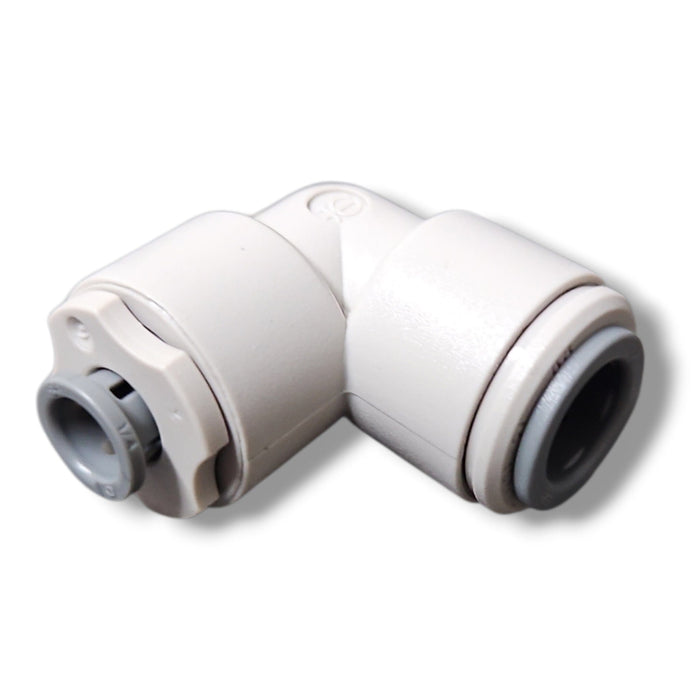 John Guest Speedfit SI030812S 1/4" inch Superseal- 3/8 inch Elbow UNION ELBOW Grey Acetal JOHN GUEST 1 Pack 