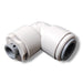 John Guest Speedfit SI030812S 1/4" inch Superseal- 3/8 inch Elbow UNION ELBOW Grey Acetal JOHN GUEST 1 Pack 