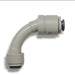John Guest SM420808S Superseal Flow Bend - 5/16" x 5/16" UNION ELBOW Grey Acetal JOHN GUEST 1-PC 