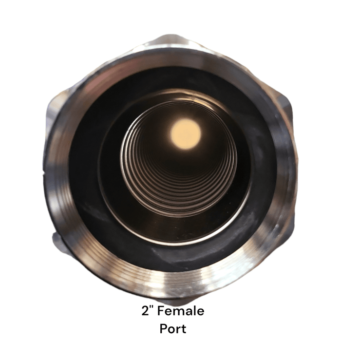 Falcon Stainless Steel flex Connector (SWC-2"X24") 24" length 2" FIP x 2" FIP 2" Female SS Flex Connectors Falcon Stainless 