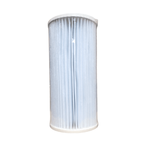 Unicel (K-40415-B) 10" x 4.5" Pleated 20 Micron Polyester Filter 10"x 4.5" Wide Pleated Filters Unicel Filter Cartridges 1 Pack 