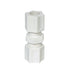 Jaco 15-4-2-N-O - Nylon Union Connector 1/4" OD Tube x 1/8" OD Tube (1542NO) Nylon Union Connectors Jaco 1-Pack 