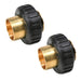 Clack WS1 V3007-02LF Fitting 1" Lead Free Brass Sweat Assembly - (V3007-02LF) Clack Adapters Clack 