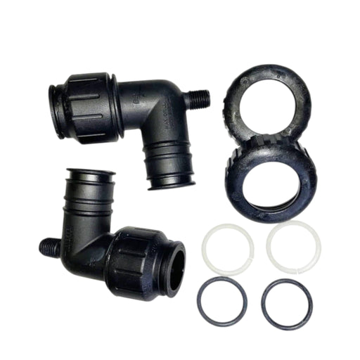 Clack WS1 V3007-15 John Guest 3/4"QC Elbow Assembly - (V3007-15) Clack Adapters Clack 