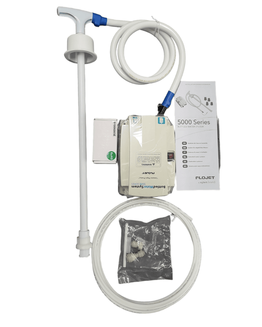 Flojet BW5000-000A Bottled Water System Genuine Flojet with Single Inlet 115V US Plug , White FLOJET Bottled Dispensing Pump Xylem Flojet 