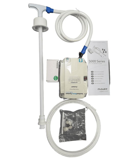 Flojet BW5000-000A Bottled Water System Genuine Flojet with Single Inlet 115V US Plug , White FLOJET Bottled Dispensing Pump Xylem Flojet