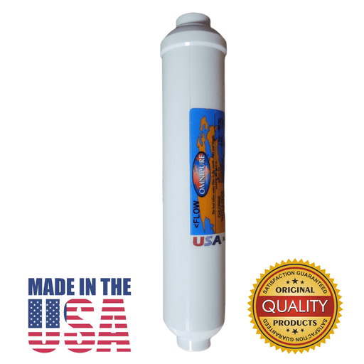 Omnipure CL10ROT33-BB GAC Inline Filter, Carbon GAC - 10 x 2 1/4 FPT Filter CL-SERIES- Inline Filters Omnipure 1 Pack 