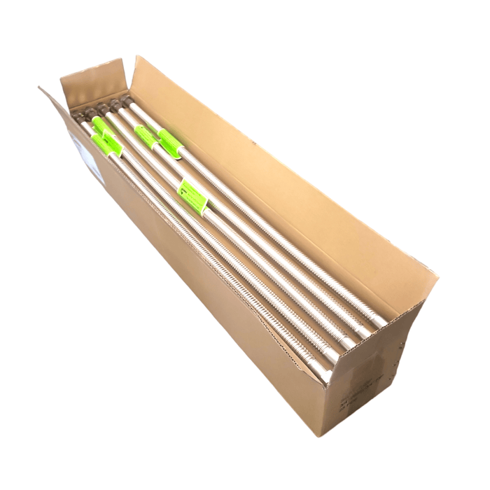 3/4" FIP Falcon Corrugated Super-Flex Water Heater Connector, 3/4" ID (36" Length) Falcon FF-36" 3/4" Female SS Flex Connectors Falcon Stainless 25 Pack 