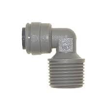John Guest PI480823S Fixed Elbow NPTF - 1/-4 x 3/8 NPTF fixed elbow JOHN GUEST 