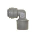 John Guest PI480823S Fixed Elbow NPTF - 1/-4 x 3/8 NPTF fixed elbow JOHN GUEST 