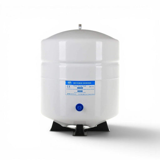 Reverse Osmosis Tank RO-132 4.4 Gallon White Metal With 1/4" Male Port Thread TKE-3200W 2 to 4 Gallon Storage Tanks TankPAC 