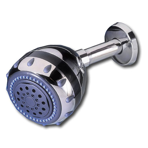H2O International Chrome Shower Filter Head for Chlorine Removal (SH-CPG-5) H2o International Shower Filters H2O International 