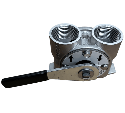 Fleck Bypass 1" Stainless Steel 60041SS for Control Heads 5600, 2510, 9000 Fleck Bypass SS/Plastic PENTAIR FLECK