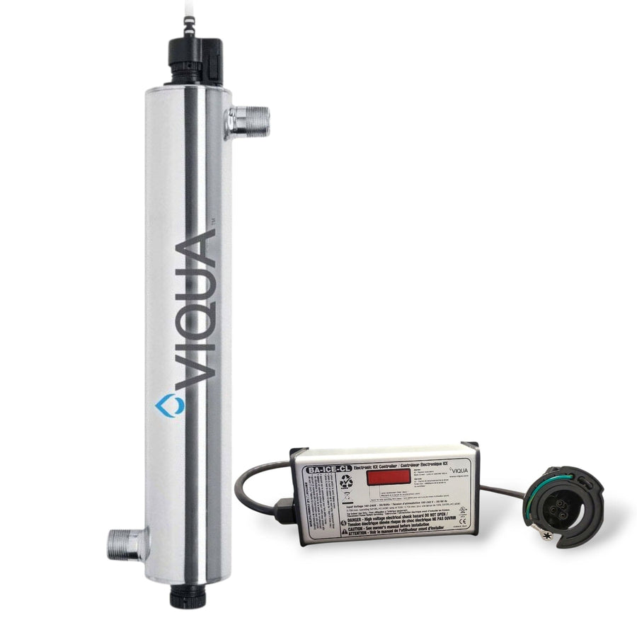 VIQUA VH410 UV Water Purification System – 18 GPM, 3/4" & 1" NPT Combo for Whole Home Use Cobalt Systems Viqua 