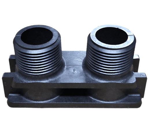 Fleck 18706-02 3/4 NPT Plastic Yoke for Plastic Bypass (60049) Fleck Bypass SS/Plastic PENTAIR FLECK