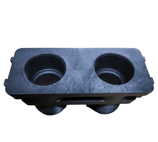 Fleck 18706-02 3/4 NPT Plastic Yoke for Plastic Bypass (60049) Fleck Bypass SS/Plastic PENTAIR FLECK