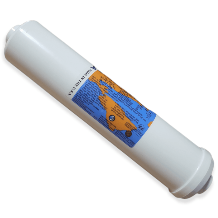 Omnipure K5615-BB Inline Carbon Block 1mic CTO/Lead/Cyst - 12 x 2.5 1/4 FPT Filter K-SERIES- Inline Filters Omnipure 