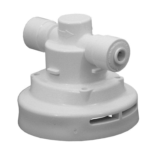 Omnipure L-Series Valved Head with 1/4" Quick Connect Fittings (L5-VH-JJ) L-SERIES - Filter Heads Omnipure