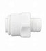 John Guest PP011222W Male Connector Polypro 3/8 x 1/4 NPTF Male Connectors John Guest 