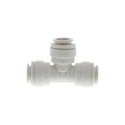 John Guest PP0212W Union Tee Polypro 3/8 Tee John Guest