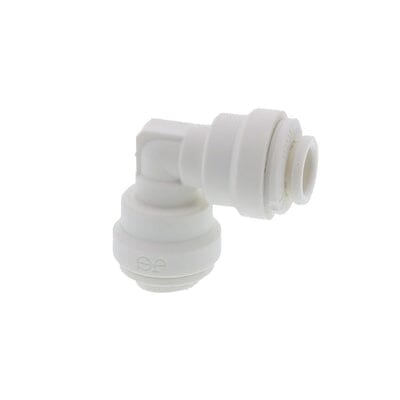 John Guest PP0312W Union Elbow Polypro 3/8 Elbow John Guest