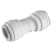 John Guest PP0416W Union Connector Polypro - 1/2 Straight Union John Guest 
