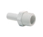 John Guest Stem PP051223W Adapter Polypro - 3/8 x 3/8 NPTF Straight MPT John Guest 
