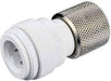 John Guest ( PP6008U9W ) Female Compression Connector - 1/4 x 9/16-24 UNEF Female Adapter NPTF John Guest 