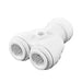 John Guest ( PP2312W ) 2 Way Divider Polypro - 3/8 2-way Divider John Guest 