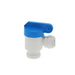 John Guest PPSV501222W Shut-Off Valve-Polypro Elbow - 3/8 x 1/4 NPTF Shut-off Valves John Guest 